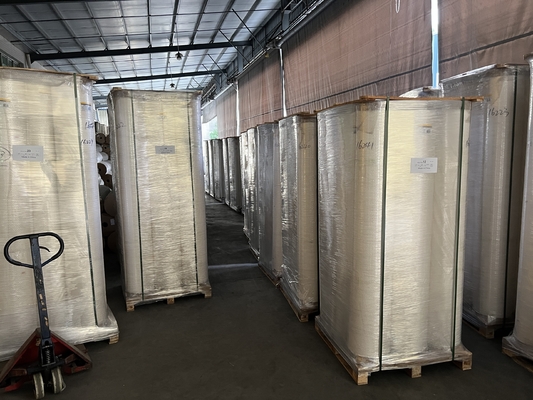 Lamination complexe avec miroir Eco film d'aluminium lamination thermique solution prête pour votre entreprise