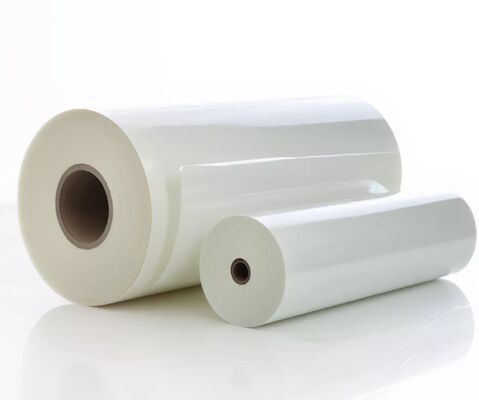 Film de stratification avec 95-105 microns d'épaisseur finition glacée lisse et texture de cuir pour une durabilité accrue