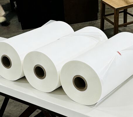 100% EVA de la Corée Film de stratification avec texture de cuir et épaisseur de 95-105 microns pour un emballage durable