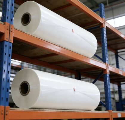 Film PET métallisé avec tube de base de 1 pouce pour le transfert de chaleur et l'emballage alimentaire adapté à une apparence visuelle claire