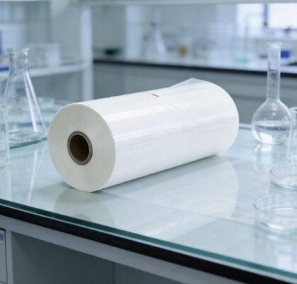 Film de stratification thermique en PET finition de surface brillante avec résistance à la température jusqu'à 130°C et colle EVA de qualité supérieure de Corée