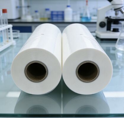 Film PET métallisé de couleur métallique argentée avec une grande clarté et résistance à de nombreux produits chimiques et solvants