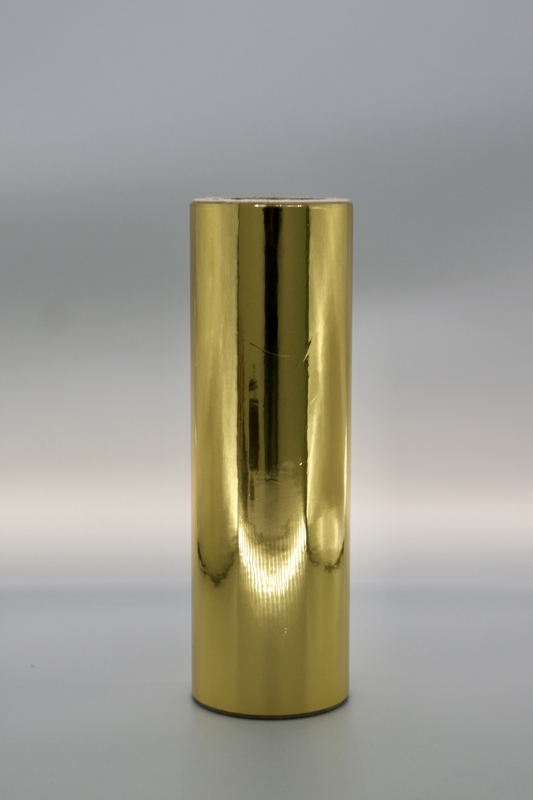 Film de laminage thermique métallisé en or et en argent de 17 à 24 microns, populaire au Moyen-Orient