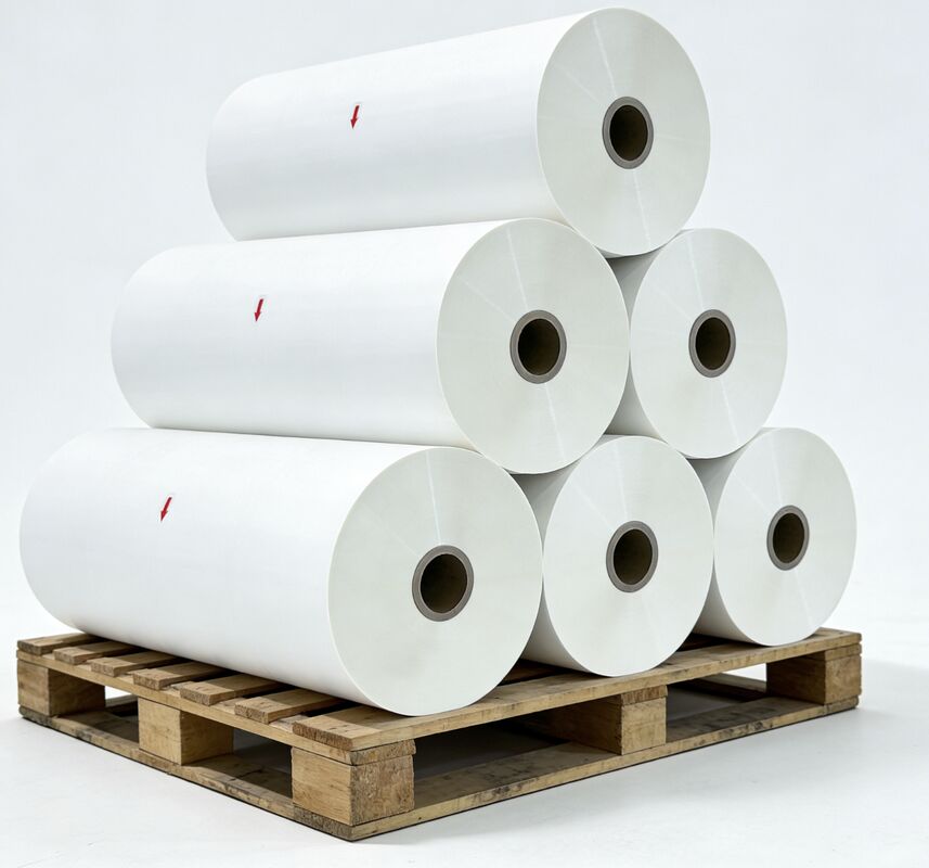 Film de stratification mat résistant à l'eau et aux UV avec traitement corona double face et épaisseur de 17-45 microns pour une finition de surface durable