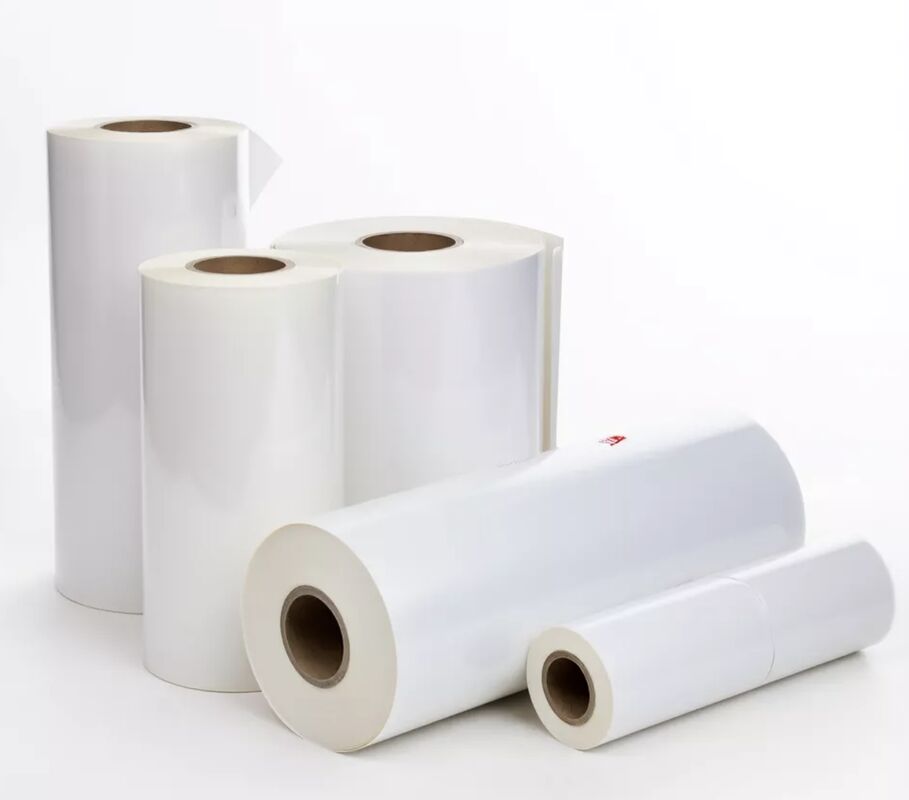 95-105 microns d'épaisseur Film de stratification avec 100% d'adhésif EVA de Corée et texture en cuir pour emballage décoratif