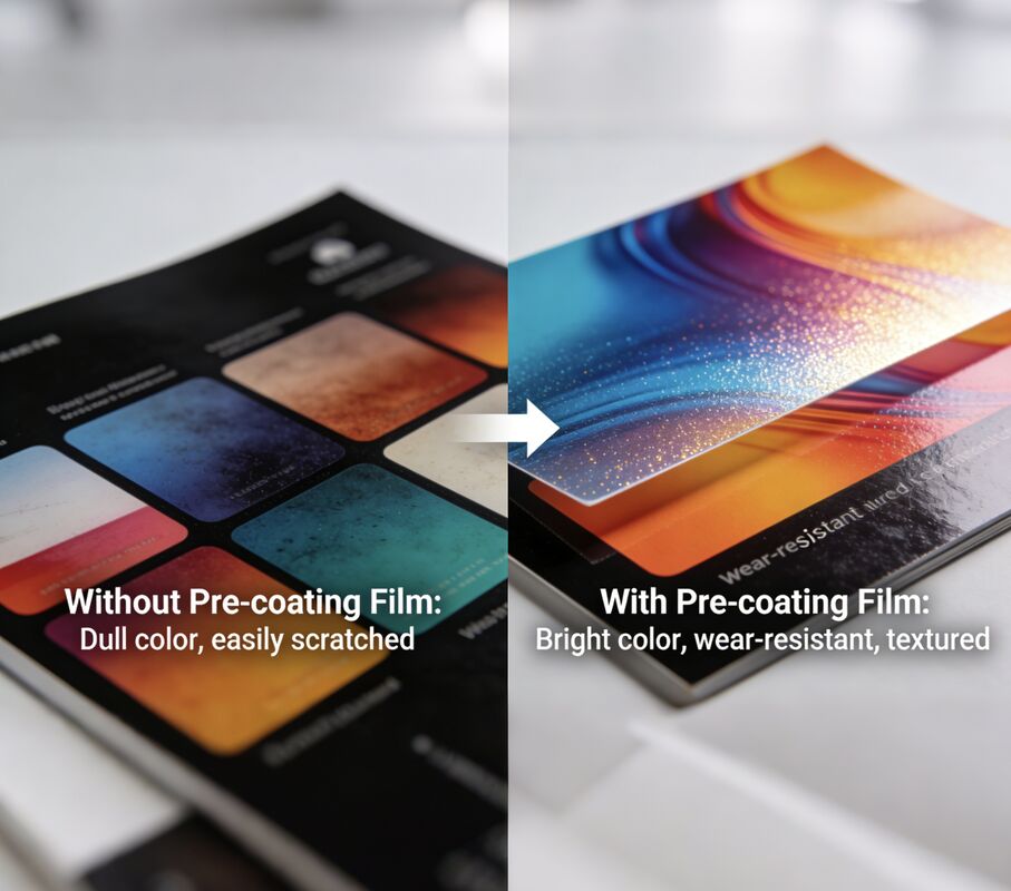 Ruloir de film laminant à résistance à la traction de 50 MPa avec adhésif EVA de Corée et certification de qualité alimentaire