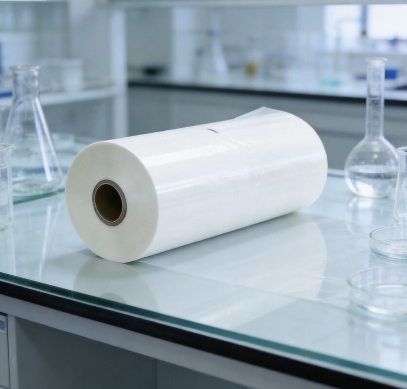 Film de stratification thermique en PET finition de surface brillante avec résistance à la température jusqu'à 130°C et colle EVA de qualité supérieure de Corée