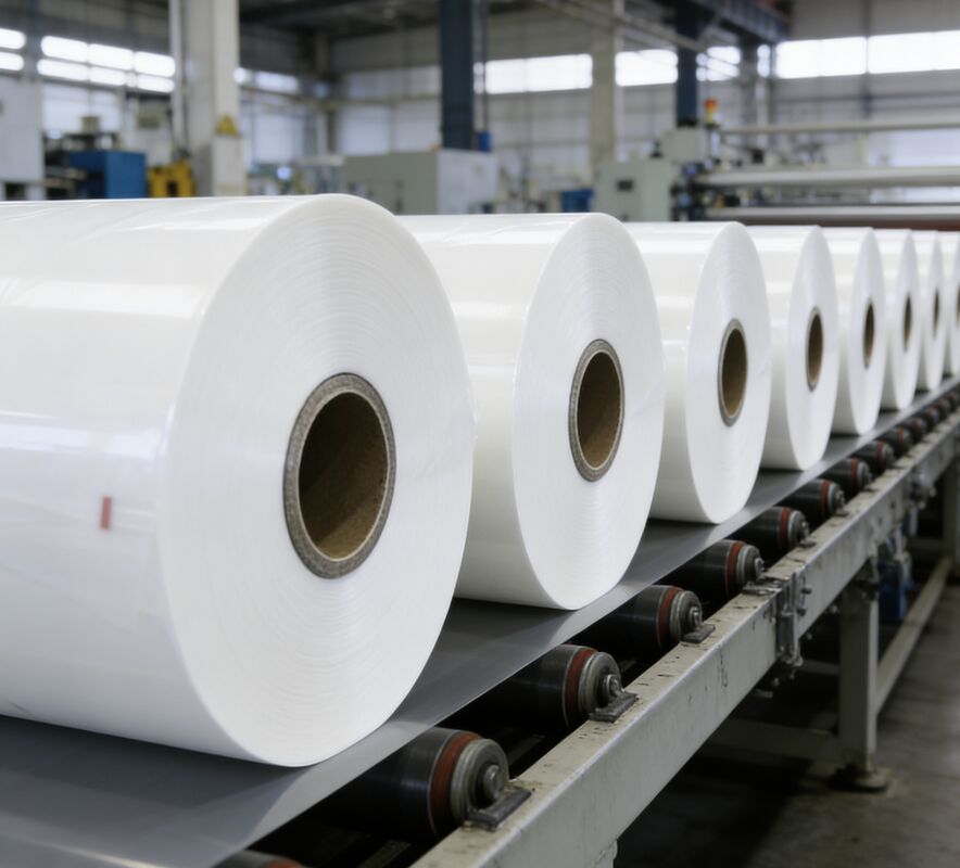 3H Dureté de surface Film anti rayures avec adhésif adhésif EVA pour une température de fonctionnement de 90°C à 120°C