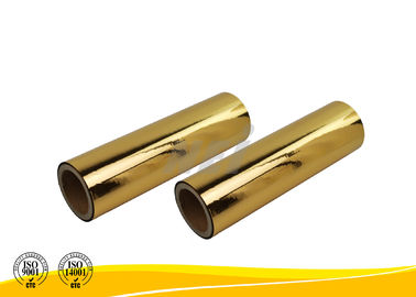 Film de polyester métallique thermique d'or, longueur réfléchie du film 3000Mm de Mylar