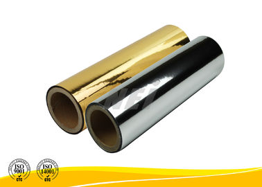 Film stratifié par aluminium coloré de toucher doux, film de polyester métallisé