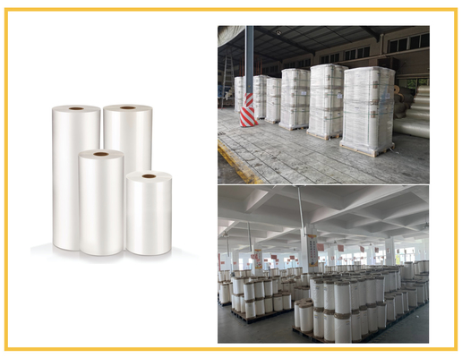 Noyau de papier Bopp Matt Lamination Film Premium White thermique 22mic de 3 pouces