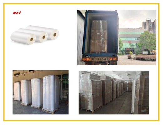 BOPP EVA film anti rayures 10-20Mpa pression de roulement 20-50M vitesse de stratification