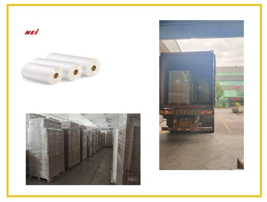 Pro Coating Film de stratification transparente brillante pour les supports de papier de sac d'affichage