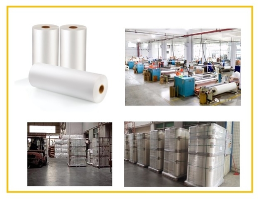 Film de laminage thermique BOPP personnalisable 20mic Gloss et Mat pour sacs de magasinage