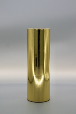 Film de laminage thermique métallisé en or et en argent de 17 à 24 microns, populaire au Moyen-Orient