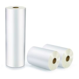 Petit pain auto-adhésif transparent de stratifié de feuille de plastique de Bopp/courant ascendant de Bopp