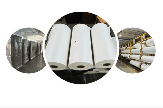 Film de laminage mat à extrusion multiple avec une durée de conservation de 24 mois et une longueur variable pour l'emballage et l'étiquetage