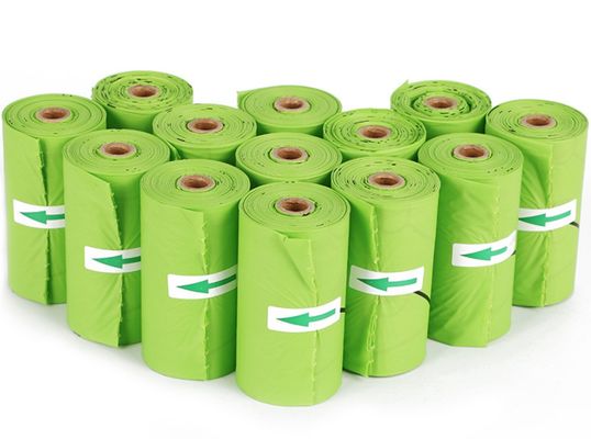 Les déchets recyclables biodégradables de l'animal familier 15L mettent en sac ASTM D 6400