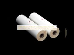 Film de lamination à froid soft-touch à base de BOPP avec surface micro-texturée pour un confort tactile amélioré