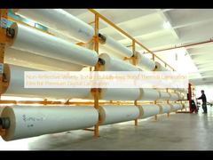 Film de lamination thermique sans bulles, à texture veloutée non réfléchissante, pour lamination numérique de qualité supérieure