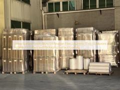 Finition de surface brillante Film de lamination brillant Épaisseur 17 à 50 microns Adapté aux étiquettes et à l'emballage Revêtement de surface