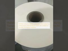 Film de lamination mate à extrusion multiple offrant transparence et une durée de conservation de 24 mois, adapté aux solutions d'emballage durables