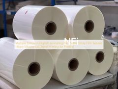 Film de lamination numérique à extrusion multiple, film super adhésif, huile de silicone lourde sur mesure, impression numérique pour l'impression