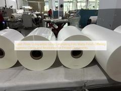 Film de lamination brillant compatible avec les impressions laser, finition mate offrant une clarté et une résistance supérieures pour les documents imprimés