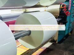 Film de lamination à chaud Film de plastification numérique Polyester PET Ou BOPP Compatible Adapté aux impressions jet d'encre laser Idéal pour les professionnels